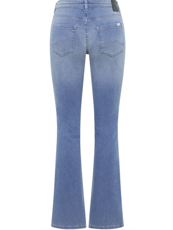 Mustang Shelby Slim Boot Jeans in Hellblau